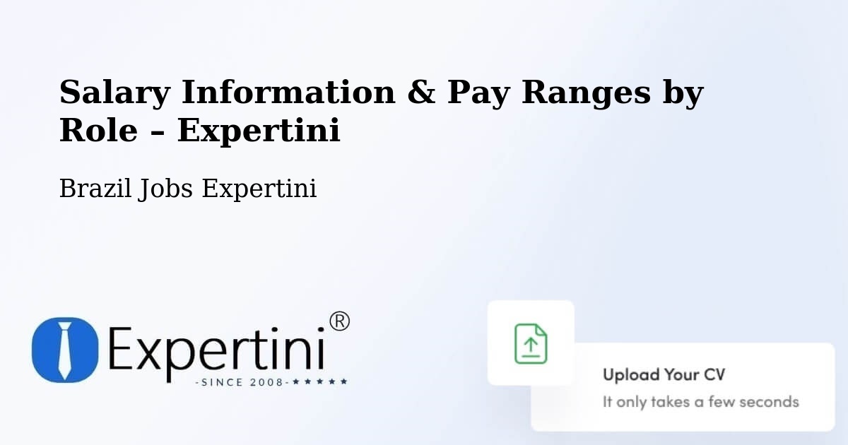 Salary Information & Pay Ranges – Veríssimo - Veríssimo, Brazil Jobs Expertini
